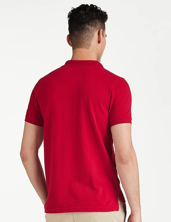 Solid Cotton Rich Polo T Shirt - Image 5
