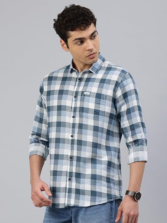 Men Comfort Slim Fit Cotton Shirt - Image 2