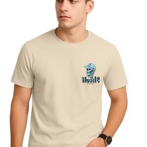 Men's T-Shirt Regular Fit Round Neck Pure Cotton Half Sleeve Graphics Printed T-Shirt